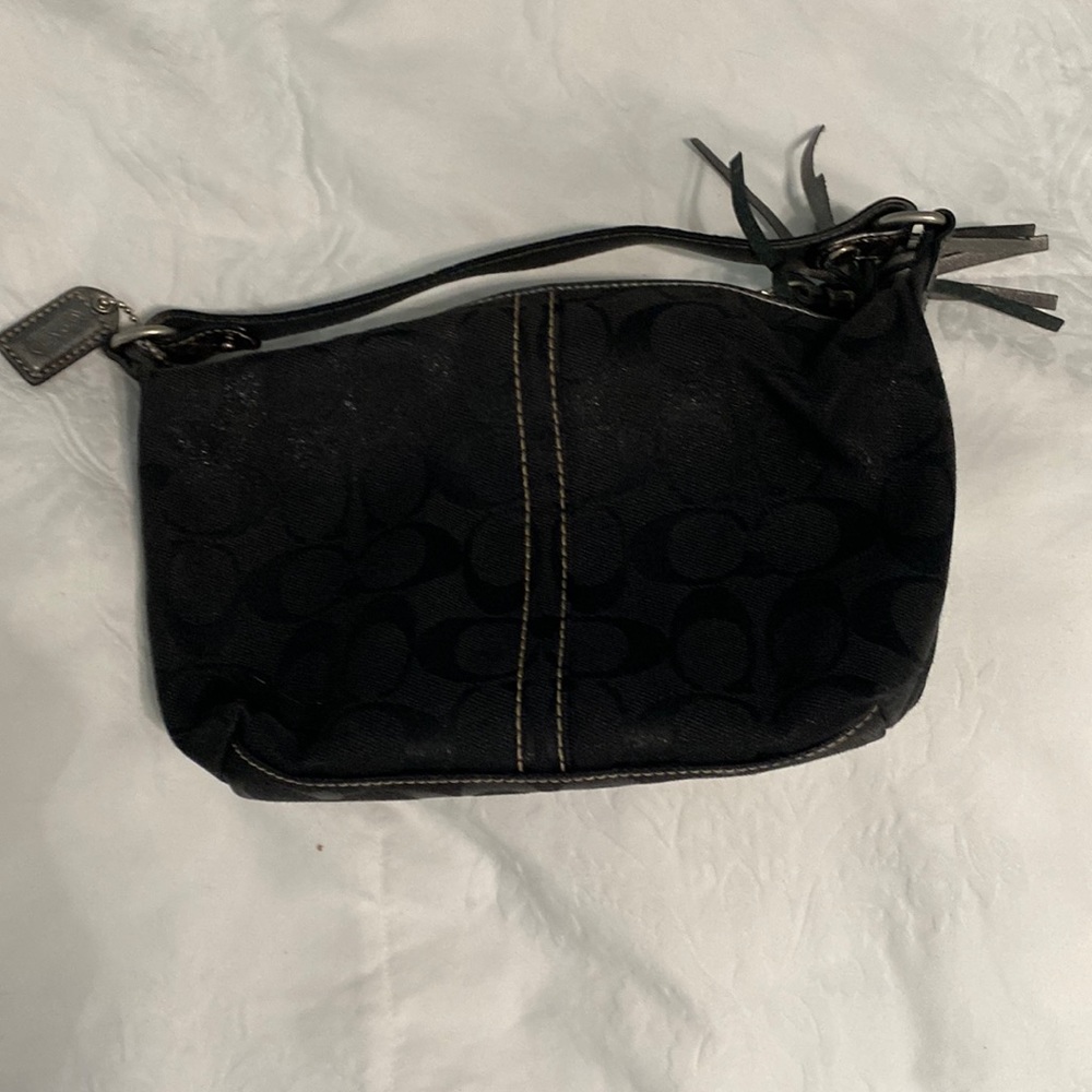 Authentic COACH purse (black)